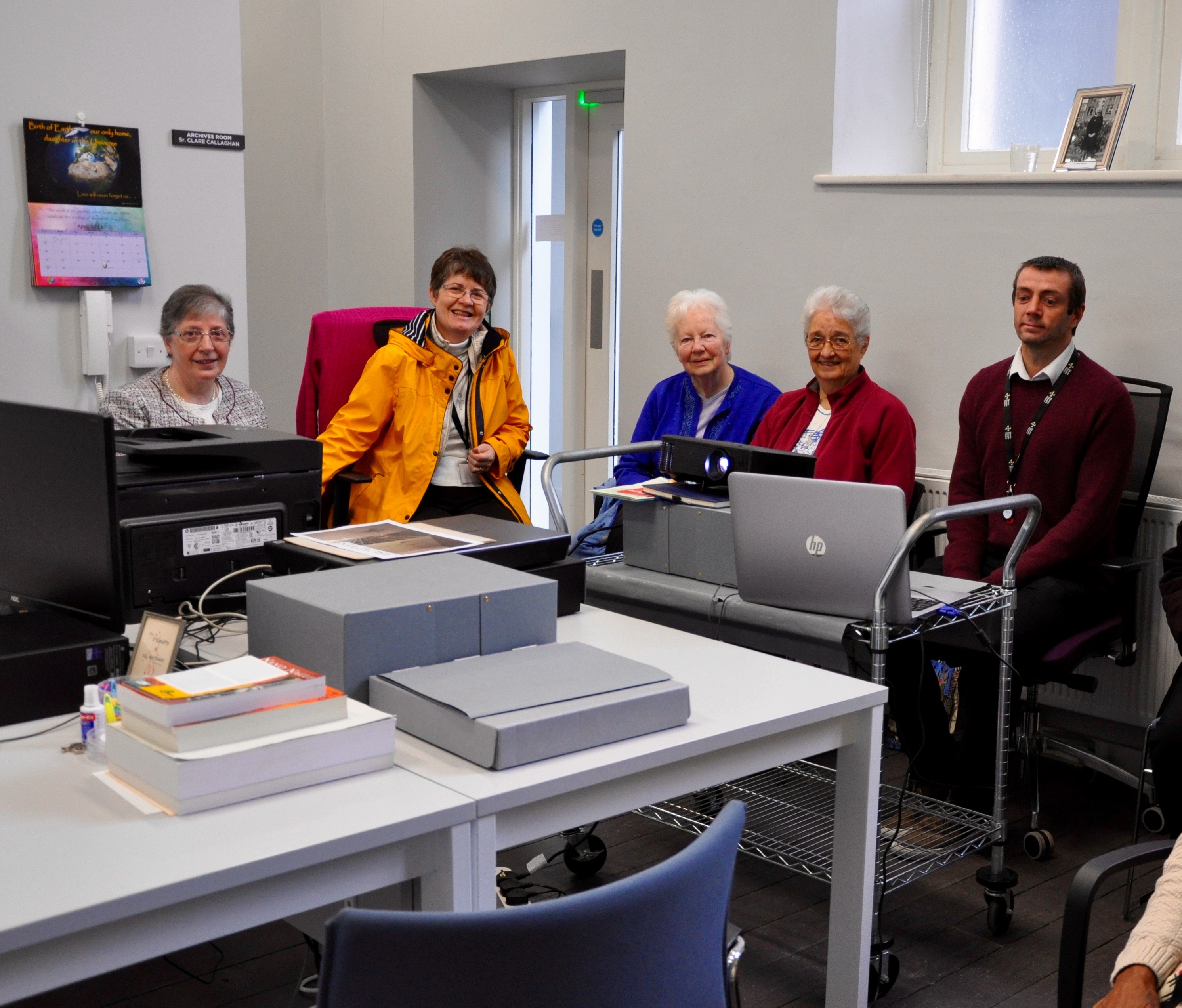 Visit to the NNP Archives